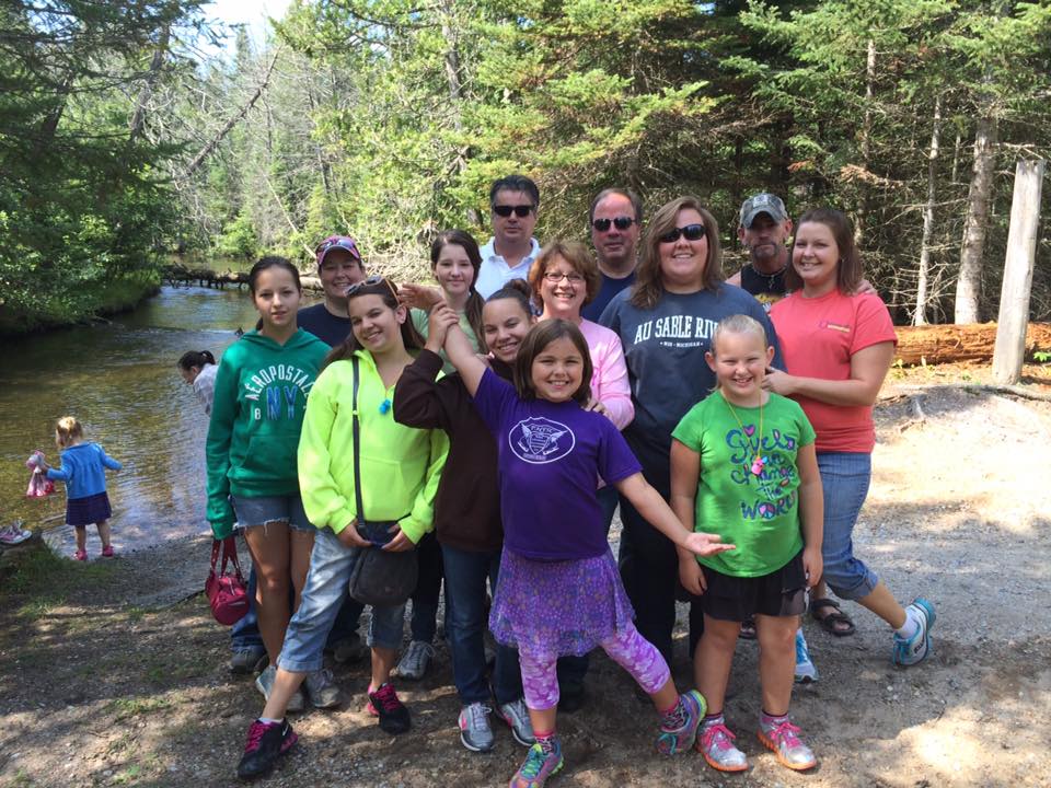 Here on the quiet side of the AuSable River, our guests have seen mink, loons, deer, ducks, turtles, river otters, and beaver.