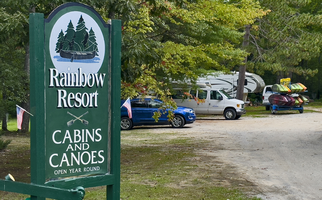 Rainbow Resort is located just west of of Mio, Michigan.  We are located near great things to see and do, along with awesome restaurants and bars.  We invite you to find your escape today.  