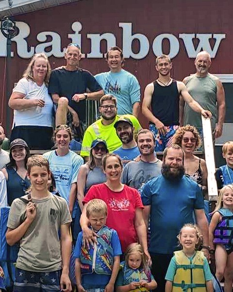 Group picture at Rainbow Resort